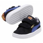 Suede Superman V Kids, Blk/Blue, 28