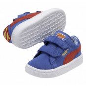 Suede Superman V Kids, Blue/Red, 28