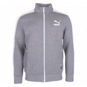 T7 Track Jacket, Medium Gray Heather, M,  Puma