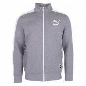 T7 Track Jacket, Medium Gray Heather, Xl, Puma