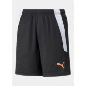 Teamliga Training Shorts 2 Jr, Puma Black-Neon Citrus, 116,  Löparkläder