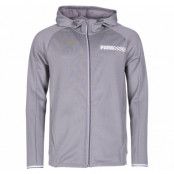 Tec Sports Hooded Jacket, Medium Gray Heather, S,  Puma