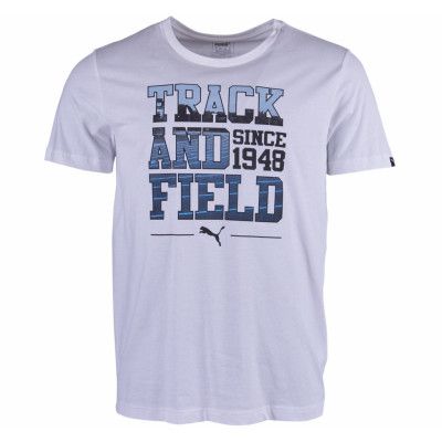 T&F Tee, White, S,  Puma