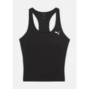 W TAD ESSENTIAL 2 in 1 Tank, Puma Black-Puma White, L, Träningslinnen
