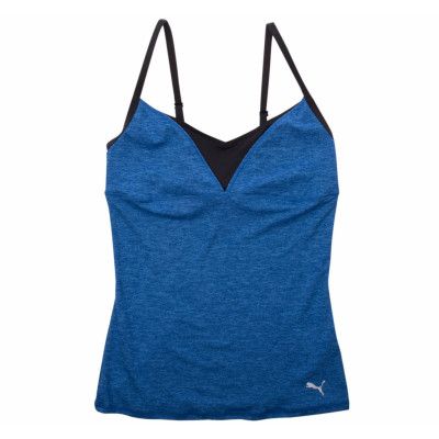 Yogini Tank, True Blue Heather, L,  Puma