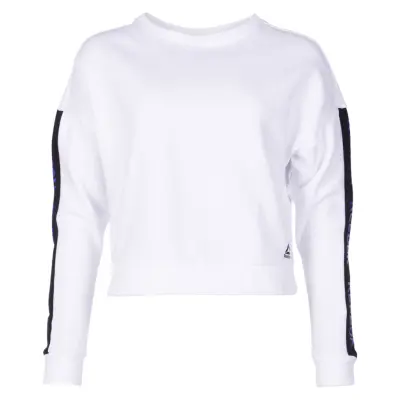 Linear Logo Crew, White, Xxs,  Reebok