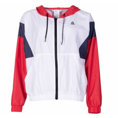 Linear Logo Windbreaker, White, S,  Reebok