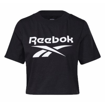 Ri Crop Tee, Black, M,  Reebok