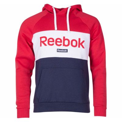 Te Big Logo Oth Hoodie, Rebred, 2xl,  Reebok