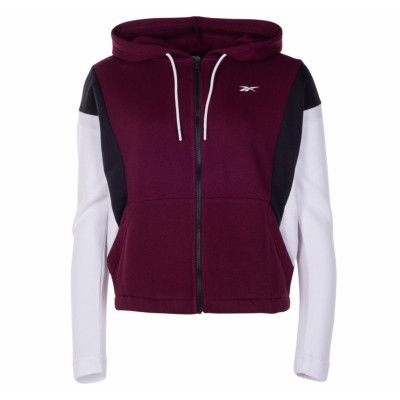 Te Linear Logo Fl Fullzip, Maroon, 2xl,  Reebok