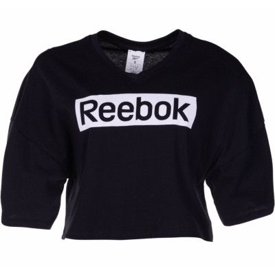 Te Linear Logo Graphictee, Black, L,  Reebok