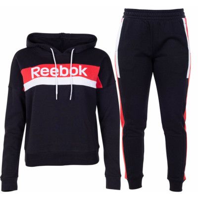 Te Linear Logo Hoody Ts, Black, Xl,  Reebok