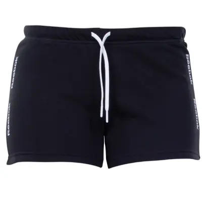Te Linear Logo Short, Black, Xs,  Reebok