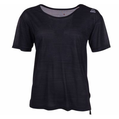 Wor Activchill Slub Tee, Black, 2xl,  Reebok