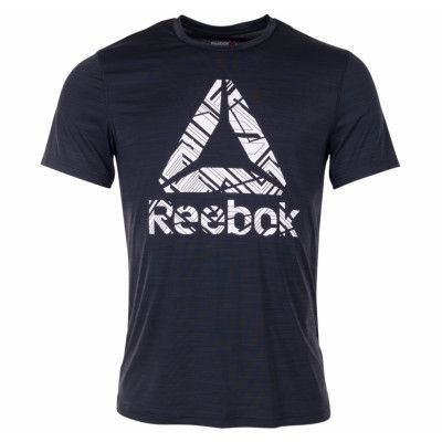 Wor Activchill Ss Grph, Black, Xs,  Reebok