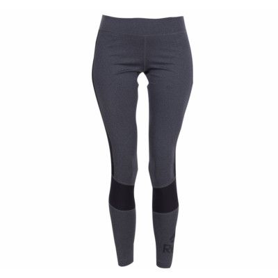 Wor Big Logo Tights, Dgreyh/Bla, 2xl,  Reebok