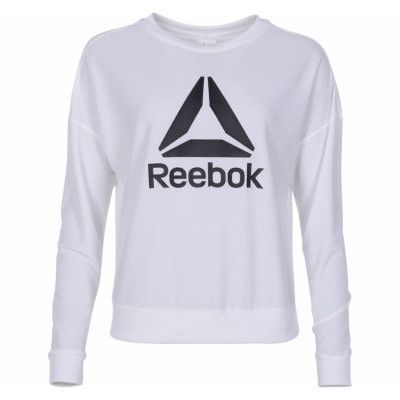 Wor Mesh Crew Neck, White, Xs,  Reebok