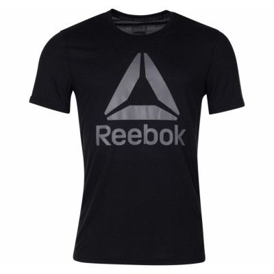 Wor Sup 2.0 Tee Bl, Black, Xs,  Reebok