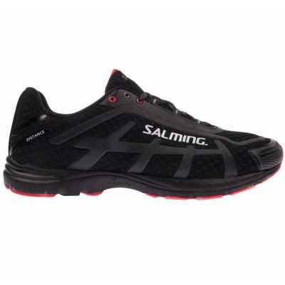 Distance D4 Shoe Men, Black/Red, 43 1/3,  Salming