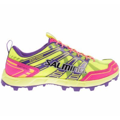 Elements Shoe Women, Safetyyellow/Pinkglo, 42 2/3,  Salming