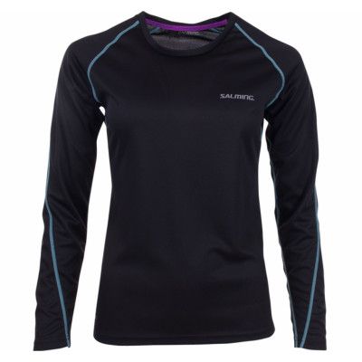 Ls Tee Wmn, Black, M,  Salming