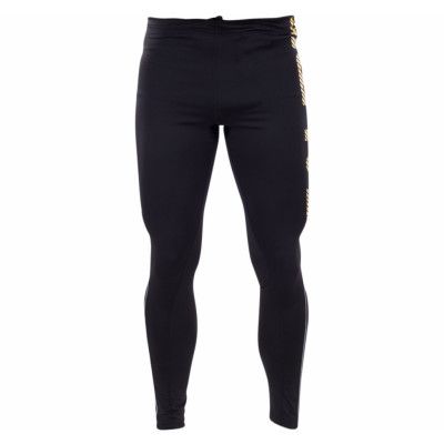 Running Tights Men, Black/Fluoyellow, M,  Salming
