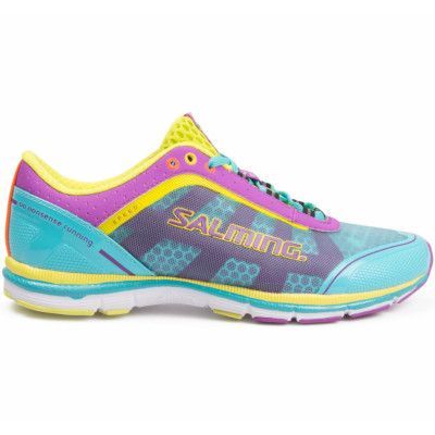 Speed 3 Shoe Women, Turquoise/Cactusflower, 36,  Salming