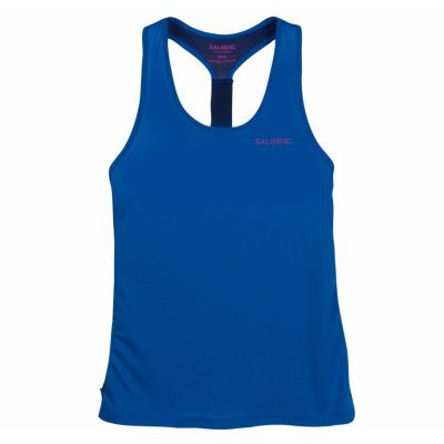 T-Back Tanktop Wmn, Electric Blue/Azalea Pink, L,  Salming
