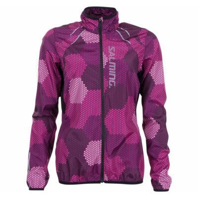 Ultralite Jkt 2.0 Wmn, Azalea Pink/ Black Print, M,  Salming