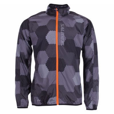 Ultralite Jkt Men 2.0, Grey/Black Print, L,  Salming