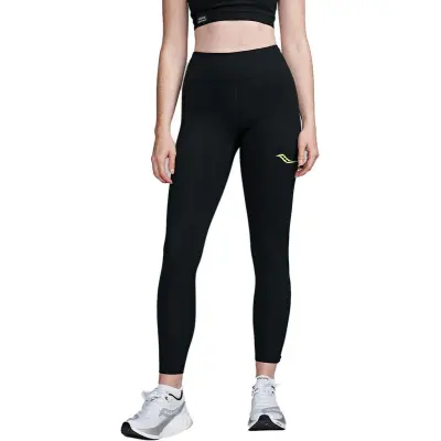 Saucony Elite Tight W Löpartights Black Elite, M