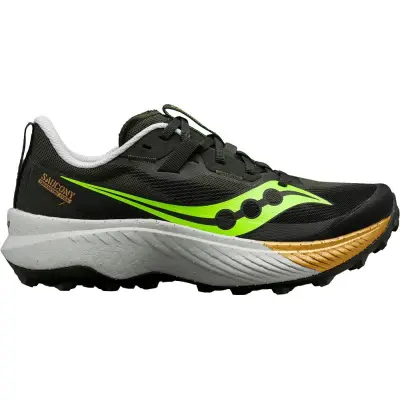 Saucony Endorphin Edge W Trailskor Umbra/Slime, USL 6