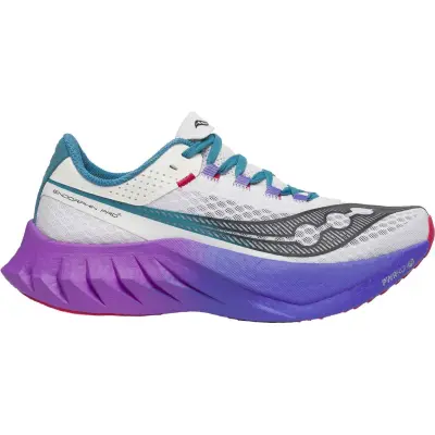 Saucony Endorphin Pro 4 W Löparskor White/Shadow, USL 7,5