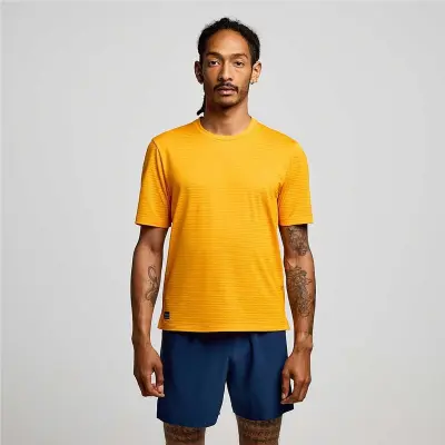 Saucony Kinvara Short Sleeve Men Citron