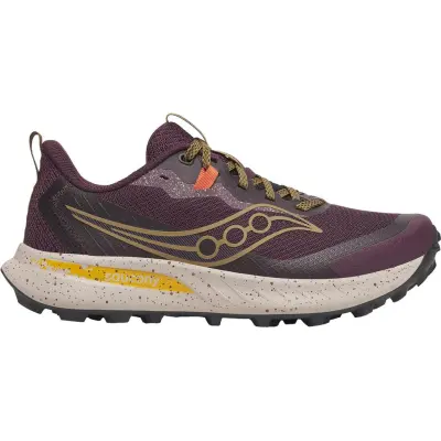 Saucony Peregrine 15 W Trailskor Wine/Kodiak, USL 5,5