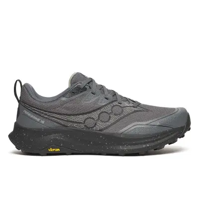 Saucony Peregrine 16 Herr Carbon/Black