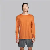 Saucony Peregrine Merino Long Sleeve M Amber Heather - XL