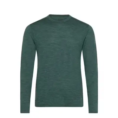 Saucony Peregrine Merino Long Sleeve Men Pine Heather - S