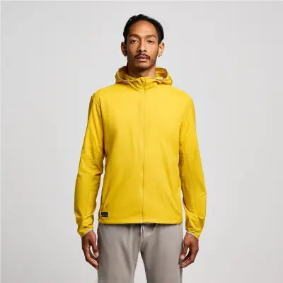 Saucony Peregrine Packaway Jacket Men Oats