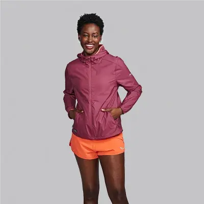 Saucony Peregrine Packaway Jacket Women Terra