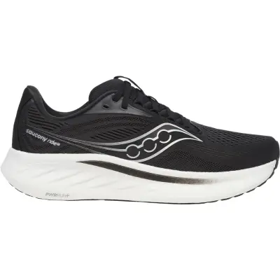Saucony Ride 18 M Löparskor Black/White, US 10,5