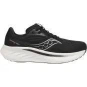 Saucony Ride 18 W Löparskor Black/White, USL 9