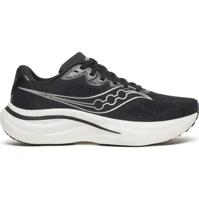 Saucony Ride 19 Wide M Black/Silver - 40,5