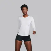 Saucony Stopwatch Long Sleeve W Aster Heather - XS