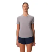 Saucony Stopwatch Short Sleeve Light Grey Heather - M