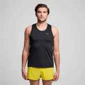 Saucony Stopwatch Singlet Men Black