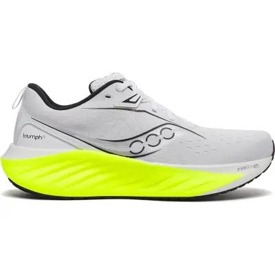 Saucony Triumph 22 Mens White/Citron