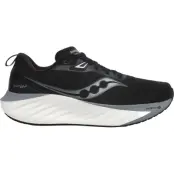 Saucony Triumph 22 Wide M Löparskor Black/White, US 10,5