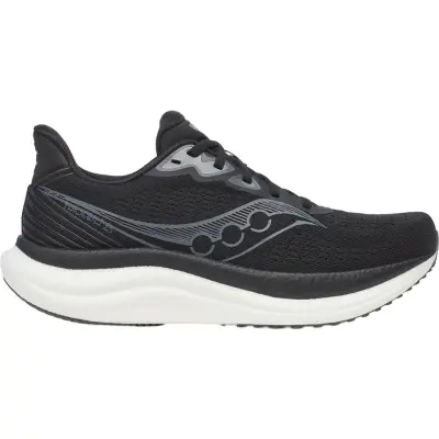 Saucony Triumph 23 Wide M Löparskor Black/White, US 9