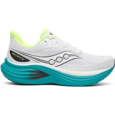 Saucony Triumph 24 M White/Tranquil - 45